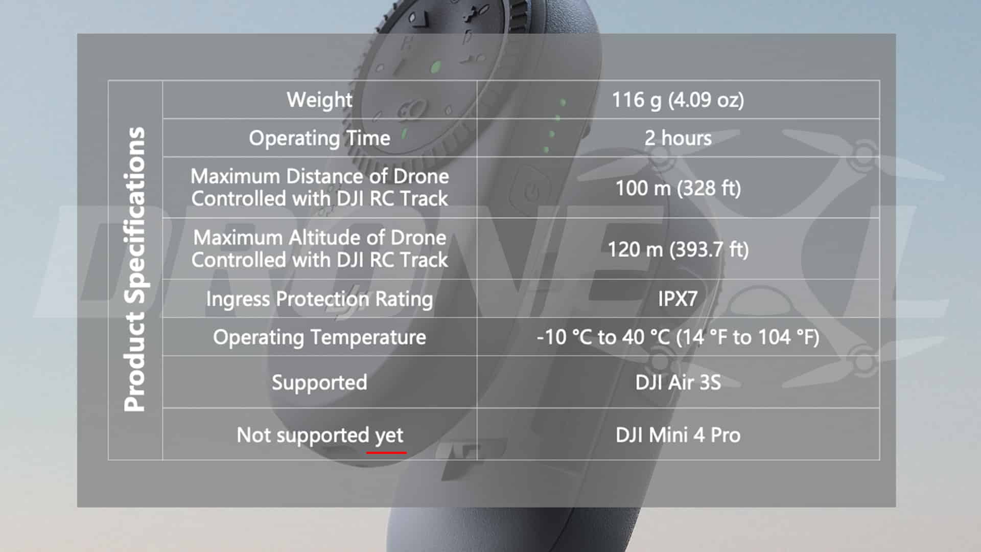 Dji Rc Track Leaked Specifications Reveals Link Dji Mini 4 (Part 3) 1