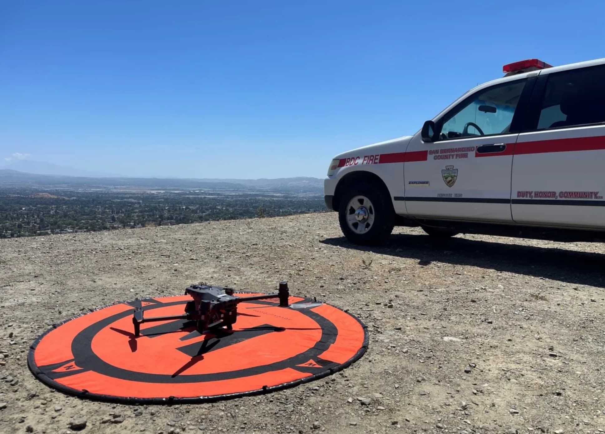 San Bernardino Fire Department Pioneers Drone First Responder Program For Urban Fire Response 1
