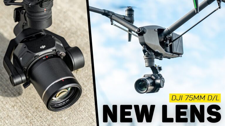 The Inspire 3 Finally Gets A New Lens - Dji Dl 75Mm F1.8 Review